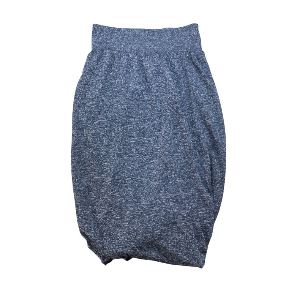 Lululemon Skirt Boulevard Bliss Size 4 Blue Stretch Ruched Athleisure Everyday